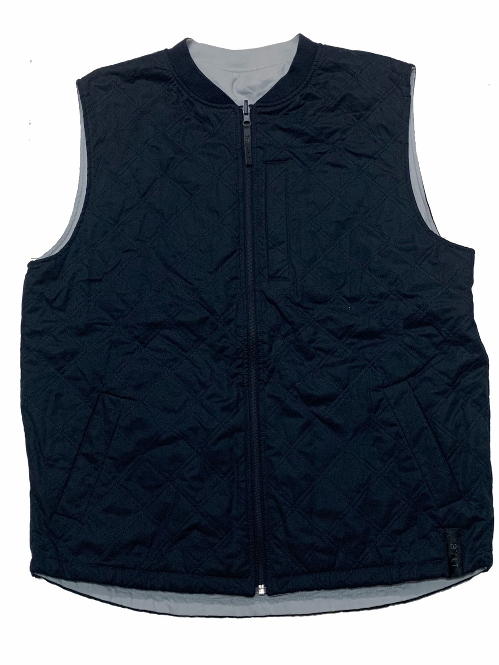 M / Bylt Men’s Hi Lo Reversible Bomber Vest